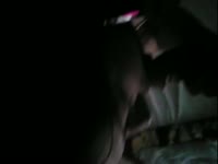 Naughty brother fucks her sister in the dark